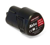 Dino KRAFTPAKET Battery 10.8 V 1.5 Ah for Cordless Polishing Machine 640256 640281 Tool Battery 1.5 Ah Black
