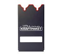 Dino KRAFTPAKET Double Polisher Rack (Material: Metal+rubberized holder) Wall Mounted Holder for Orbital or Rotation polisher