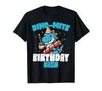 Dino-Mite Birthday Bash Cute Party Dinosaur T-Shirt