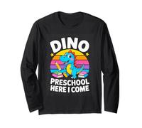 Dino Preschool Here I Come Cute Back to School Long Sleeve T-Shirt