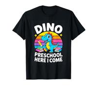 Dino Preschool Here I Come Cute Back to School T-Shirt