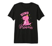 Dino Princess Cute Sweet Girl Premium T-Shirt