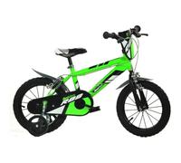 Bike 14 MTB R88 for Child with Shield Training Wheels and Mudguards Dino Bikes