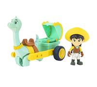Dino Ranch 5 Clover Care Cart Age 3+ and 3” Dino Min-Three Styles to Collect-Toys for Kids Featuring Your Favourite Pre-Westoric Ranchers, Clover and Medical Vehicle