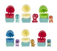 Dino Ranch 6 Bundle Pack Dino-Mite Blinds - Six 2.5” Egg Collectible Figures - Toys for Kids Featuring Your Favorite Pre-Westoric Ranchers