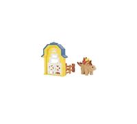 Dino Ranch Action Pack Featuring Stegosaurus - 4 Fence Pieces to Connect- Four Styles to Collect - Toys for Kids Featuring Your Favourite Pr