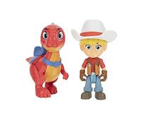 Dino Ranch DNR0004 Dino Ranchers (Jon & Blitz), Multicoloured