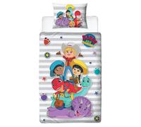 Dino Ranch Sticker Reversible Duvet Set | Size: Single Dino Ranch Multicolor Single