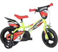 Dino Bikes Raptor Fluorescent 12 Bike Yellow 3-5 Years Boy