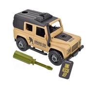 Dino Rescue Jeep Toy Car With Screwdriver