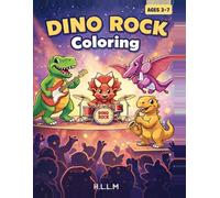 Dino Rock Coloring
