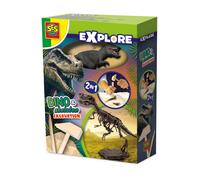 Dino SES Creative Dino and skeleton excavation 2 in 1 - T-rex