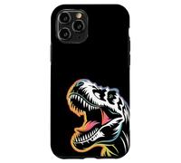 Dino Silhouette - Minimalist Prehistoric Graphics Case for iPhone 11 Pro