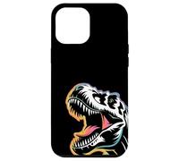 Dino Silhouette - Minimalist Prehistoric Graphics Case for iPhone 12 Pro Max