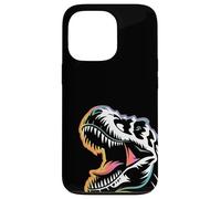 Dino Silhouette - Minimalist Prehistoric Graphics Case for iPhone 13 Pro