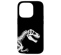 Dino Silhouette - Minimalist Prehistoric Graphics Case for iPhone 14 Pro