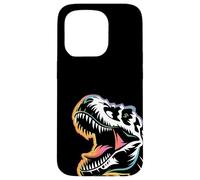 Dino Silhouette - Minimalist Prehistoric Graphics Case for iPhone 15 Pro