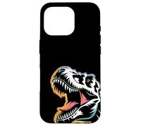 Dino Silhouette - Minimalist Prehistoric Graphics Case for iPhone 16 Pro