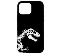 Dino Silhouette - Minimalist Prehistoric Graphics Case for iPhone 16 Pro Max
