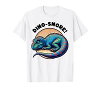 Dino-Snore! Cute Dinosaur Sleeping and Allosaurus T-Shirt