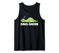 Dino Snore Pajamas Dinosaur Tank Top