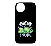 Dino Snore Sleeping Dinosaur Pajama Party Bedtime Slumber Case for iPhone 14 Plus