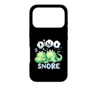 Dino Snore Sleeping Dinosaur Pajama Party Bedtime Slumber Case for iPhone 17 Pro
