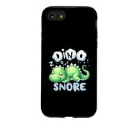 Dino Snore Sleeping Dinosaur Pajama Party Bedtime Slumber Case for iPhone SE (2020) / 7/8