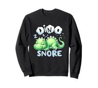 Dino Snore Sleeping Dinosaur Pajama Party Bedtime Slumber Sweatshirt