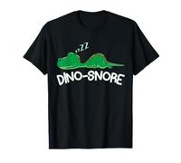 Dino Snore Sleeping T-Rex Dinosaur Pyjamas Snoring T-Shirt
