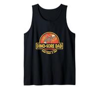 Dino-Sore Dad Funny Joke Aging Father Dinosaur Tank Top