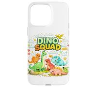 Dino Squad Fossils Dinosaur Matching Dinosaur Love Graphic Case for iPhone 15 Pro Max