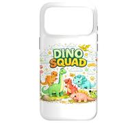 Dino Squad Fossils Dinosaur Matching Dinosaur Love Graphic Case for iPhone 17 Pro Max