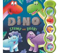 Dino Stomp and Roar: With 5 3D Sound Buttons
