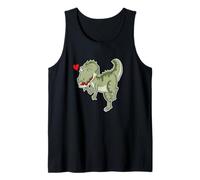 Dino T-Rex is in Love Tank Top