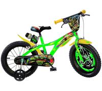 Dino Turtle Time 14 Inch Wheel Size Kids Beginner Bike