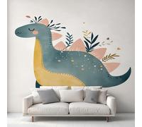 Dino Wallpaper, Dinosaur Cartoon Kid Boy Wallpaper, Wall Mural for Living Room Bedroom, Home Decor, Photo Wall Paper, 315 x 215 cm VYT-NJ