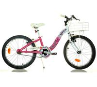 Dino Bikes Dino Winx 20In Kids Bike - White/pink
