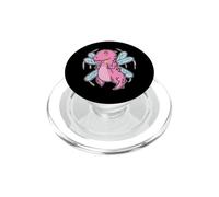 Dino with Butterfly Feathers PopSockets PopGrip for MagSafe