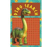 Dino Word Search Puzzle Book: Word Search with Easy-to-Read Print about Dinosaurs, Dino Characters, Jurassic History and more. Fun For Kids, Adults, ... Time | 6x9 inches, 110 pages | 50+ Puzzles!