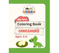 Dino World - Fun Coloring Book: Ages 2-6