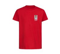 Dino Zoff World Cup Sticker Kids T-Shirt - Red / 5-6 years