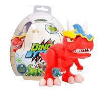 DINOBYTES Carner | Action figure Articulated dinosaur with helmet and battle functions|Gift Toy for Girls and Boys +3 years old