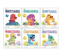 DinoFeelings Series By Rachel Bright 6 Picture Books Collection Set -Ages 3-5-PB