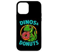 Dinos and Donuts Cute Funny Graphic Design Case for iPhone 12 mini