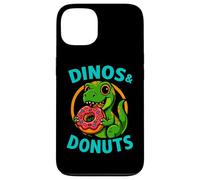 Dinos and Donuts Cute Funny Graphic Design Case for iPhone 13