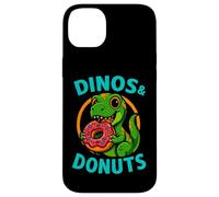 Dinos and Donuts Cute Funny Graphic Design Case for iPhone 14 Plus