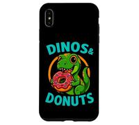 Dinos and Donuts Cute Funny Graphic Design Case for iPhone XS Max