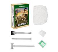 dinos Digging Kit - Dinosaur Skeleton Fossil Excavation Toy With 3D Buildable Puzzle, handmade Hands-On Activity For, Girls | Perfect For Learning, STEM Play, And Dinosaur