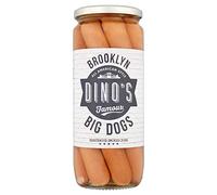 Dino's Famous Brooklyn Big Dogs , 8 Hot Dogs, 720 g Jar (Pack of 1)